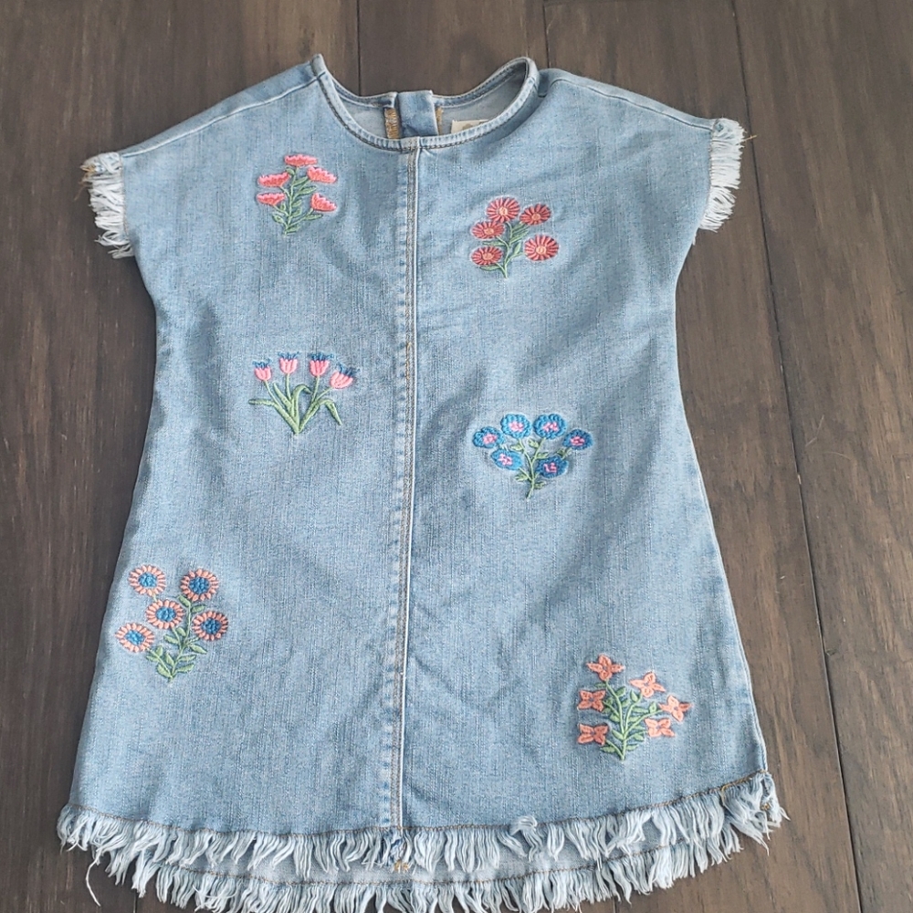 Denim toddler dress Size 2